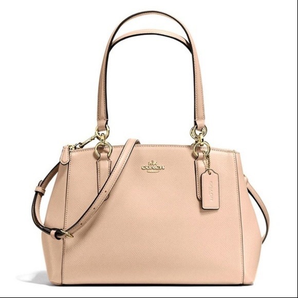 Coach
MINI CHRISTIE CARRYALL IN CROSSGRAIN LEATHER - beechwood - Picture 2 of 15